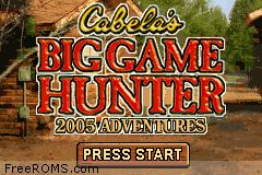 Cabela's Big Game Hunter - 2005 Adventures