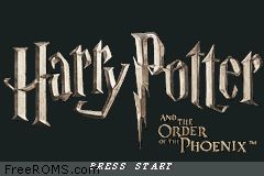 Harry Potter And The Order Of The Phoenix