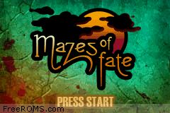 Mazes Of Fate