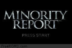 Minority Report - Everybody Runs