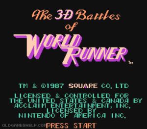 3-D Battles of World Runner, The