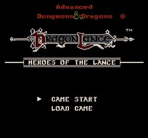 Advanced Dungeons And Dragons - Heroes of the Lance