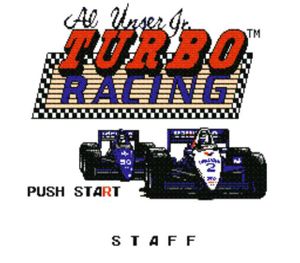 Al Unser Jr. Turbo Racing