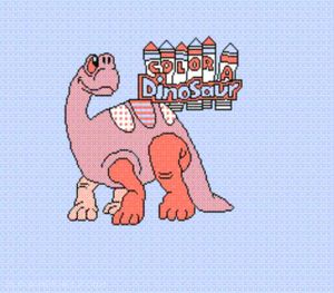 Color A Dinosaur