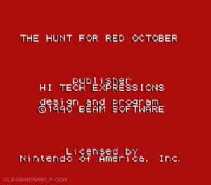 Hunt for Red October