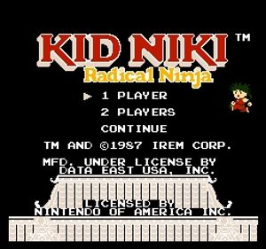 Kid Niki - Radical Ninja