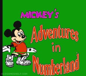 Mickey's Adventures in Numberland