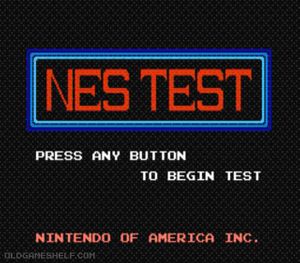 NES Test Cart (Official Nintendo)