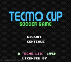 Tecmo Cup - Soccer Game