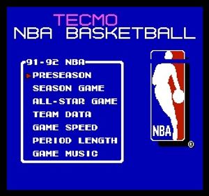 Tecmo NBA  Basketball