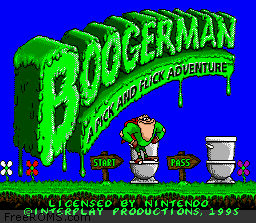 Boogerman - A Pick and Flick Adventure