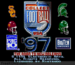 College Football USA '97 - The Road to New Orleans