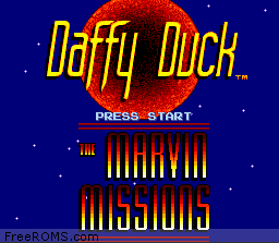 Daffy Duck - The Marvin Missions