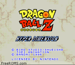 Dragon Ball Z - Hyper Dimension