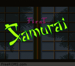 First Samurai