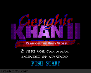 Genghis Khan II - Clan of the Gray Wolf
