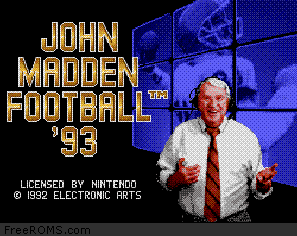John Madden Football '93