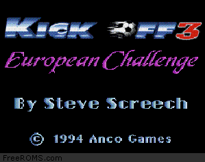 Kick Off 3 - European Challenge