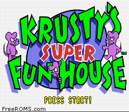Krusty's Super Fun House