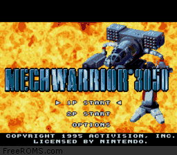 Mechwarrior 3050