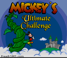 Mickey's Ultimate Challenge