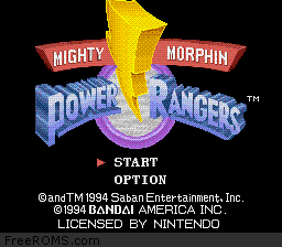 Mighty Morphin Power Rangers