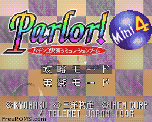 Parlor! Mini 4 - Pachinko Jikki Simulation Game