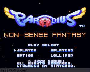Parodius - Non-Sense Fantasy