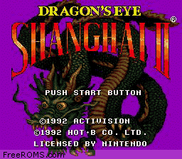 Shanghai II - Dragon's Eye