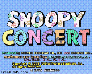 Snoopy Concert