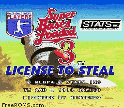 Super Bases Loaded 3 - License to Steal