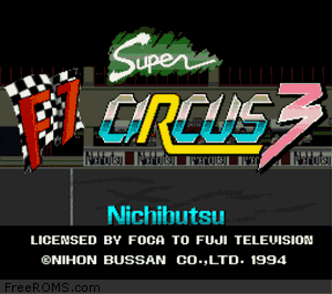 Super F1 Circus 3