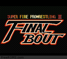 Super Fire Pro Wrestling III - Final Bout