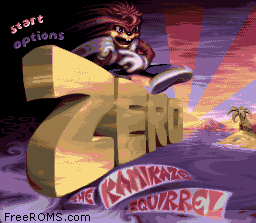 Zero the Kamikaze Squirrel